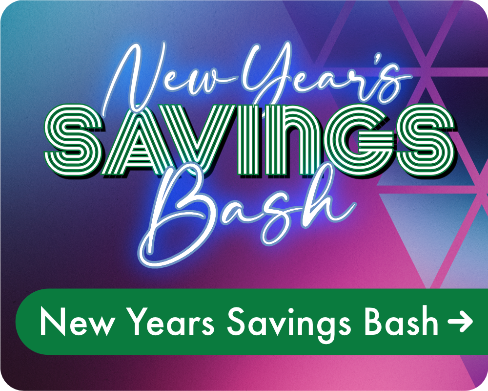 New Years Savings Bash