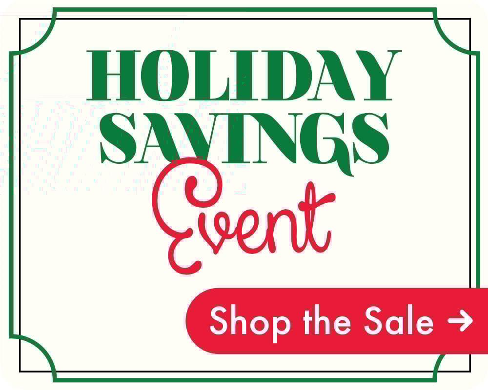Holiday Savings Event